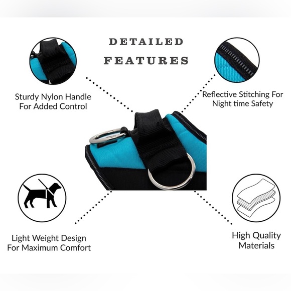 ShawnCo New $33 Essential Harness Padded Rose Gold Black XL - Picture 6 of 12